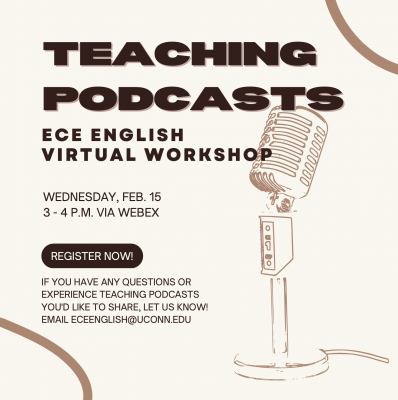 Teaching podcasts flyer